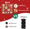 88Pcs Christmas Balls Ornaments for Xmas Christmas Tree - Red & Gold 2 Sizes Christmas Tree Ornaments Balls with Glitter, Shatterproof Christmas Tree Decorations for Holiday Wreath Garland